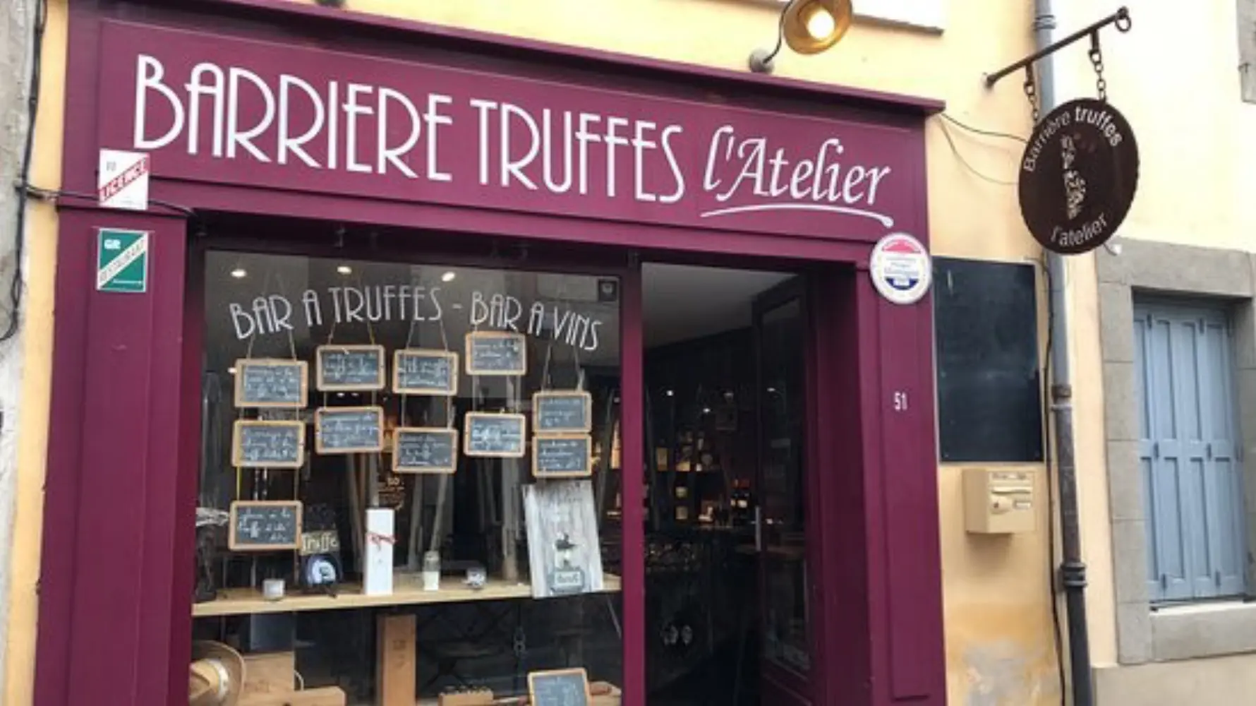 Restaurant Barrière Truffes l’Atelier - CARCASSONNE (Aude)