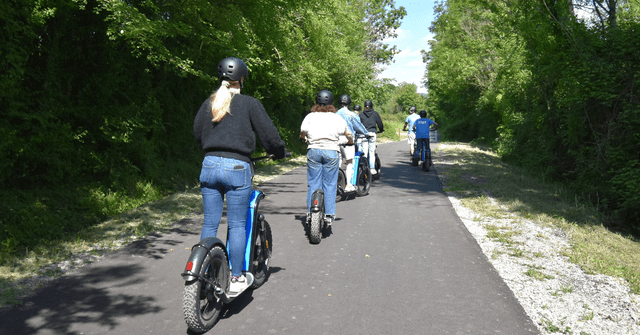 Balade en trottinette électrique - SAINT-ARNOULT (14)