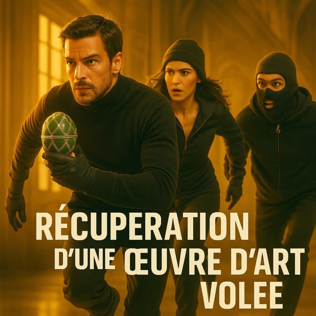 immersif sur la récupération d'une œuvre d'art volée - chessy (77)