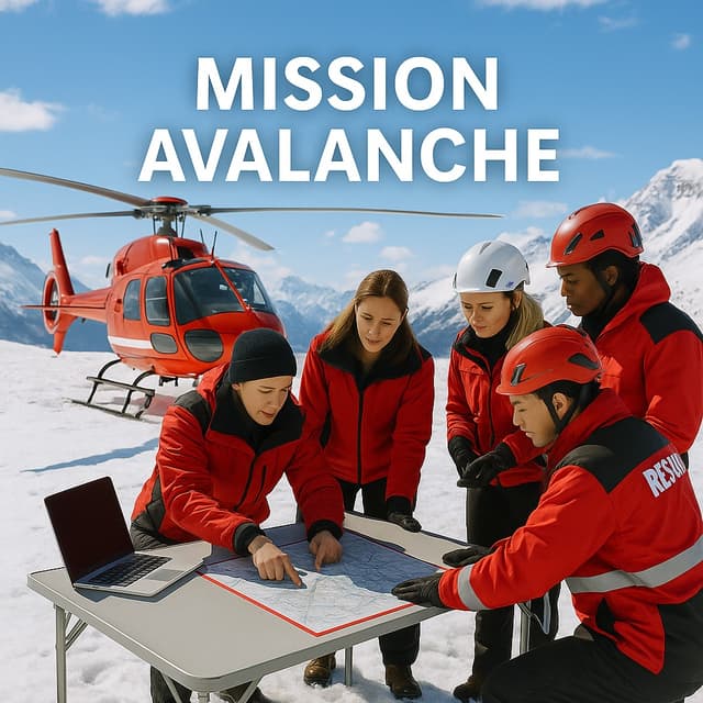 TEAMBUILDING IMMERSIF AUTOUR D’UNE MISSION AVALANCHE - chessy (77)