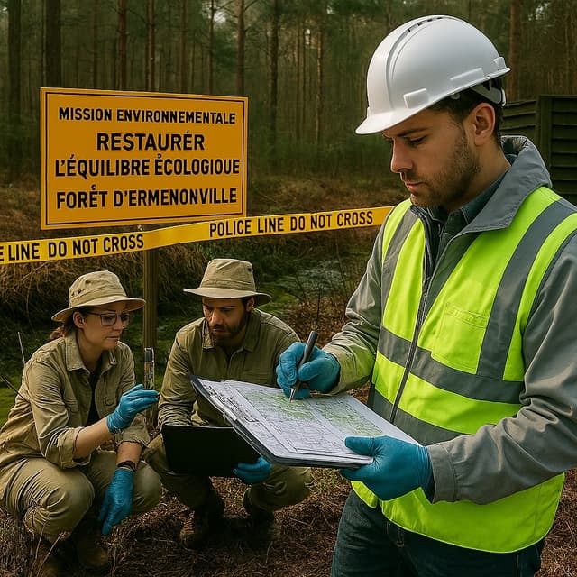 immersif autour d'une mission environnementale - chessy (77)