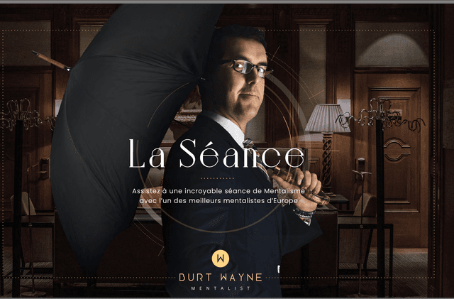 La Séance - show de mentalisme et expériences de proximité pour des groupes < 20 p. - SAINT-CLOUD (92)