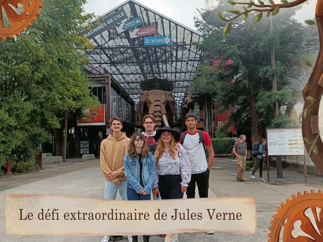 Escape Game extérieur Nantes - L'extraordinaire défi de Jules Verne - BORDEAUX (33)