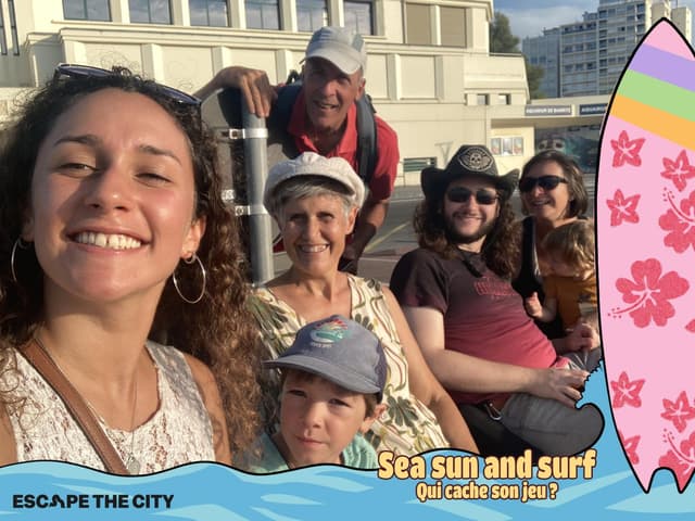 Escape Game extérieur Biarritz - Sea, Surf and Sun - BORDEAUX (33)