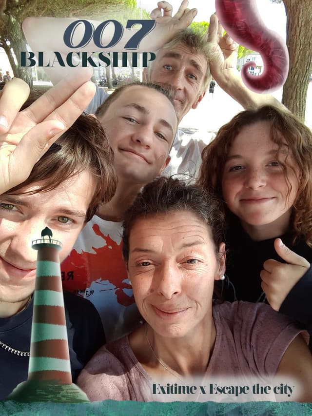 Escape Game extérieur Saint Nazaire - 007 Blackship - BORDEAUX (33)