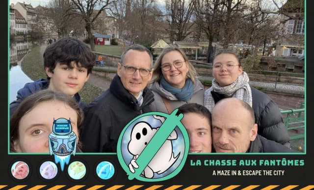 Escape Game extérieur Strasbourg - La chasse aux fantômes - BORDEAUX (Gironde)