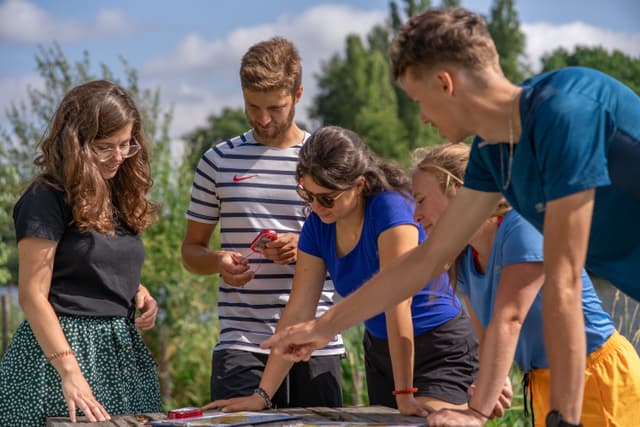 Activité : Course d'orientation - LA JAILLE-YVON (49)