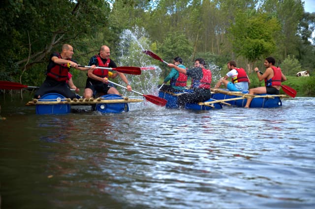 Construction de radeaux - Vexin-sur-Epte (27)