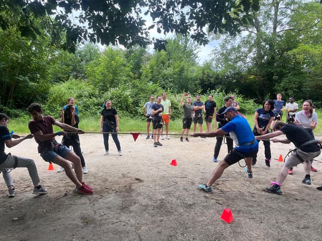 Journée de cohésion dans les arbres - SAINT-GERMAIN-EN-LAYE (Yvelines)
