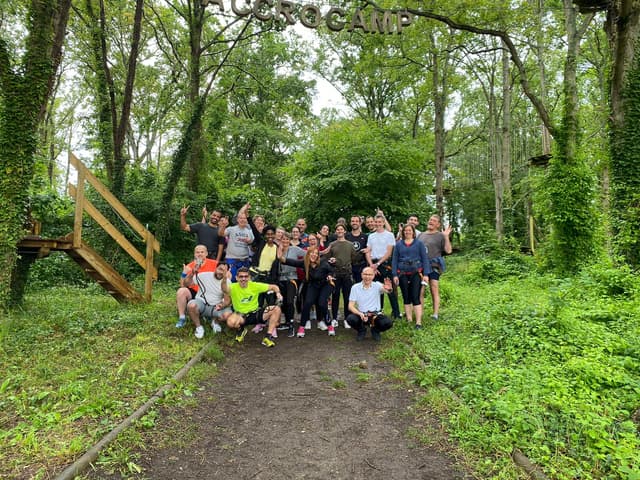 Journée de cohésion dans les arbres - SAINT-GERMAIN-EN-LAYE (78)