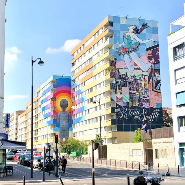 Visite street art - MONTREUIL (93)