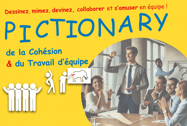 PICTIONARY - Dibuja ✏️, Imita 🕺, Adivina ❓🤔💡 - PARÍS (75)