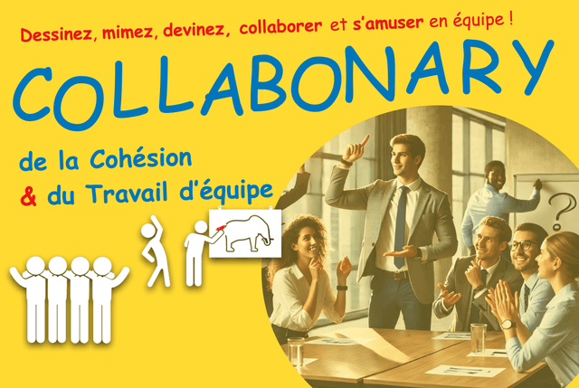 "Dessinez ✏️, Mimez 🕺, Devinez ❓🤔💡" - PARIS (75)