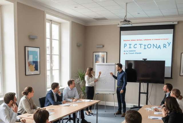 PICTIONARY CHALLENGE - Dessinez ✏️, Mimez 🕺, Devinez ❓🤔💡 - PARIS (Paris)