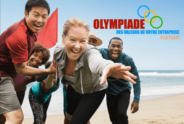 Olympiade des valeurs de "VOTRE" entreprise à la plage - PARIS (75)