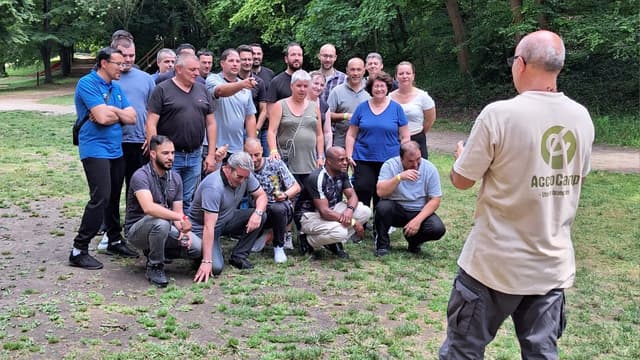 Journée de cohésion dans les arbres - Poissy (78)
