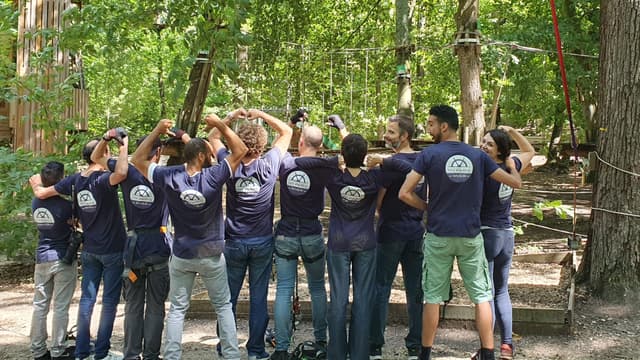 Journée de cohésion dans les arbres - NANTES (44)