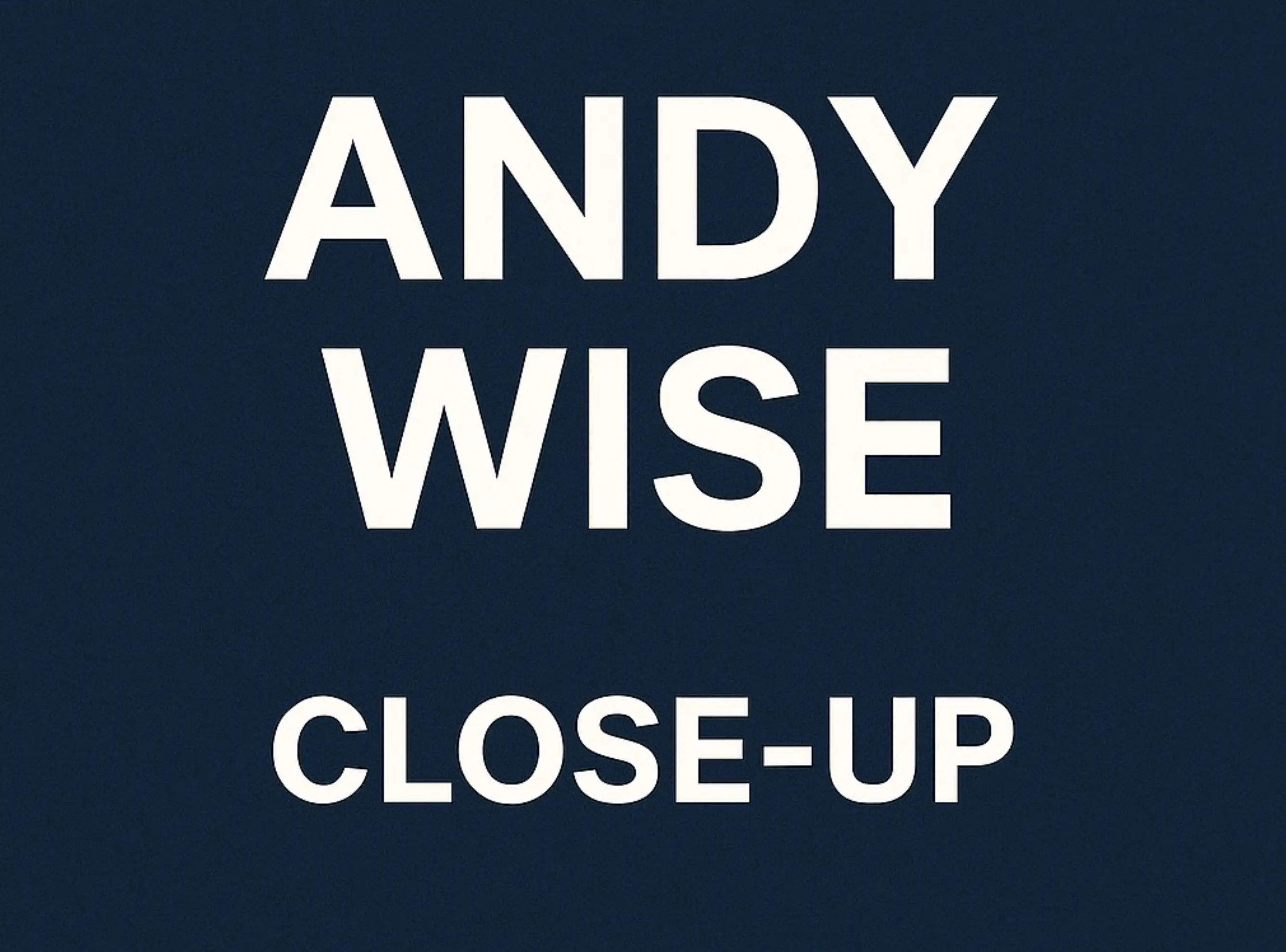 Andy Wise - Amboise (Indre-et-Loire)