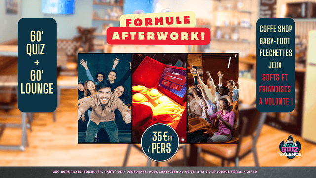 TEAM BUILDING QUIZ+LOUNGE - Valence (26)