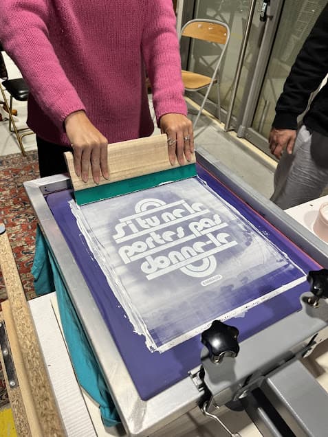 Participez à un atelier de sérigraphie en équipe ! - PARIS (75)