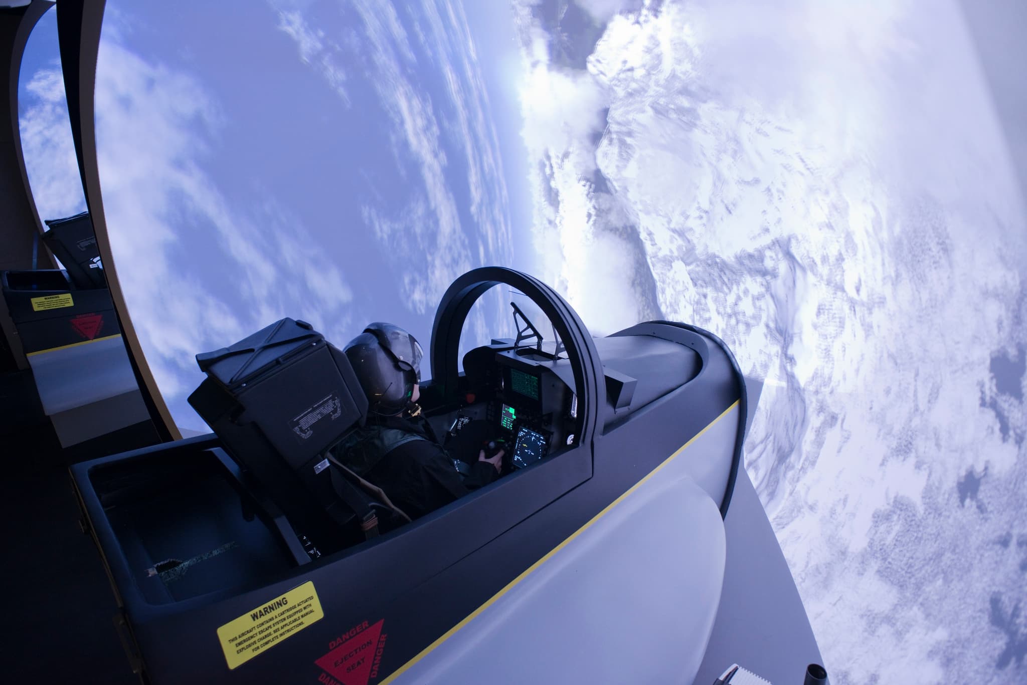 Simulation avion de chasse - Lyon (69)