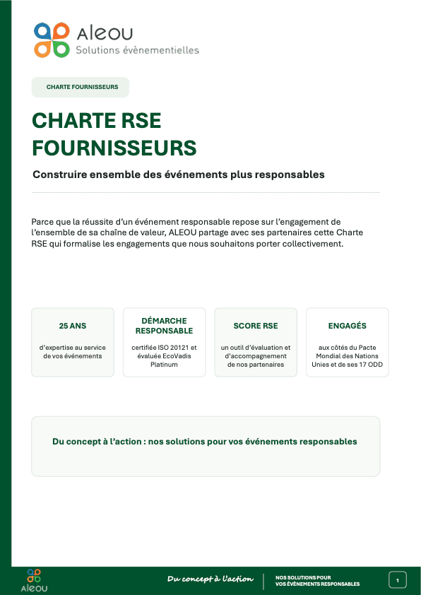 Charte RSE