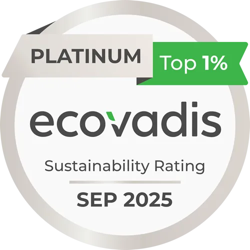Médaille Platinium EcoVadis