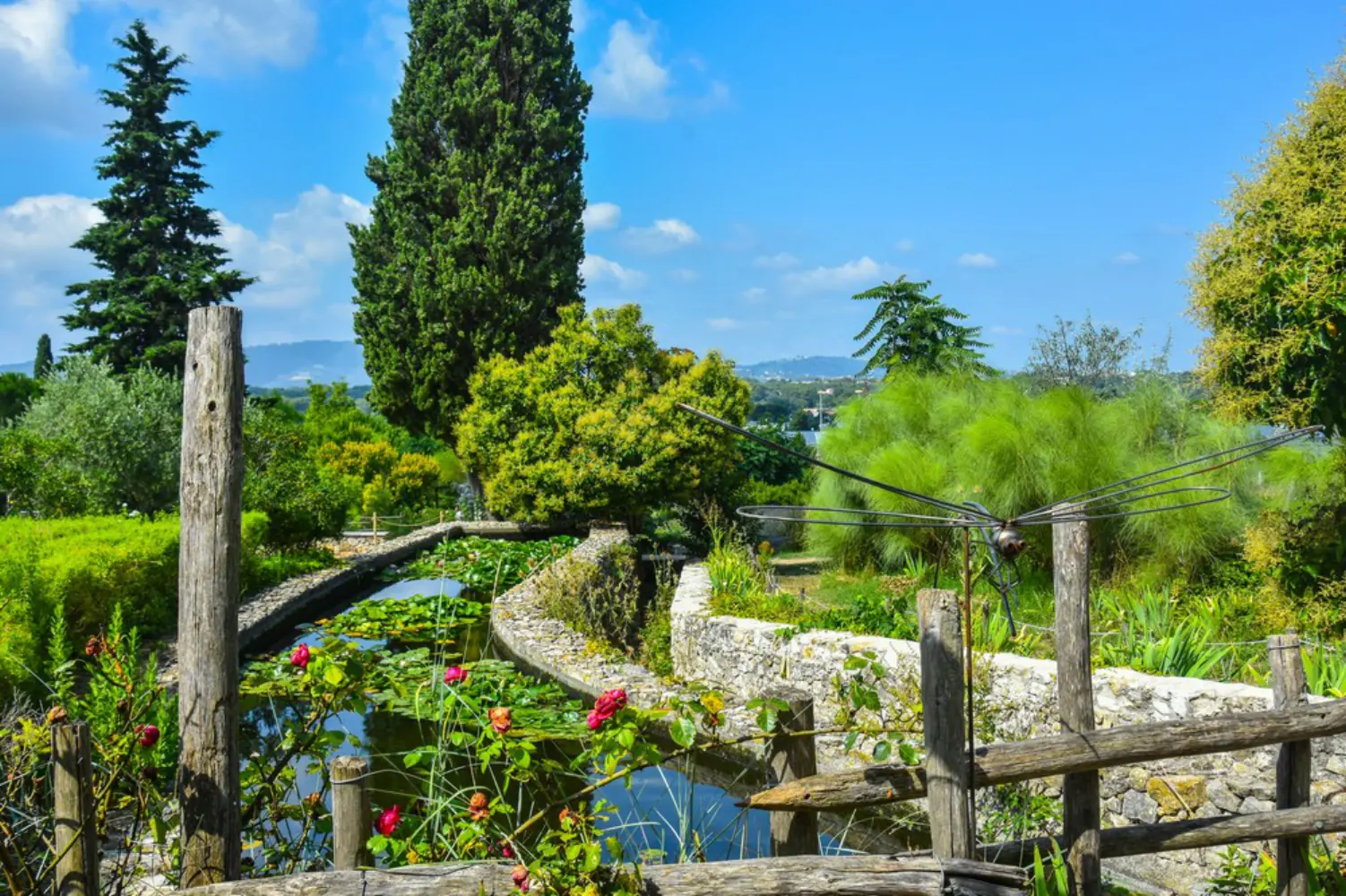 Jardins du Musée International de la Parfumerie - Mouans-Sartoux (Alpes-Maritimes)