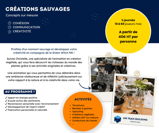 Créations sauvages - Soisy-sur-Seine (91)