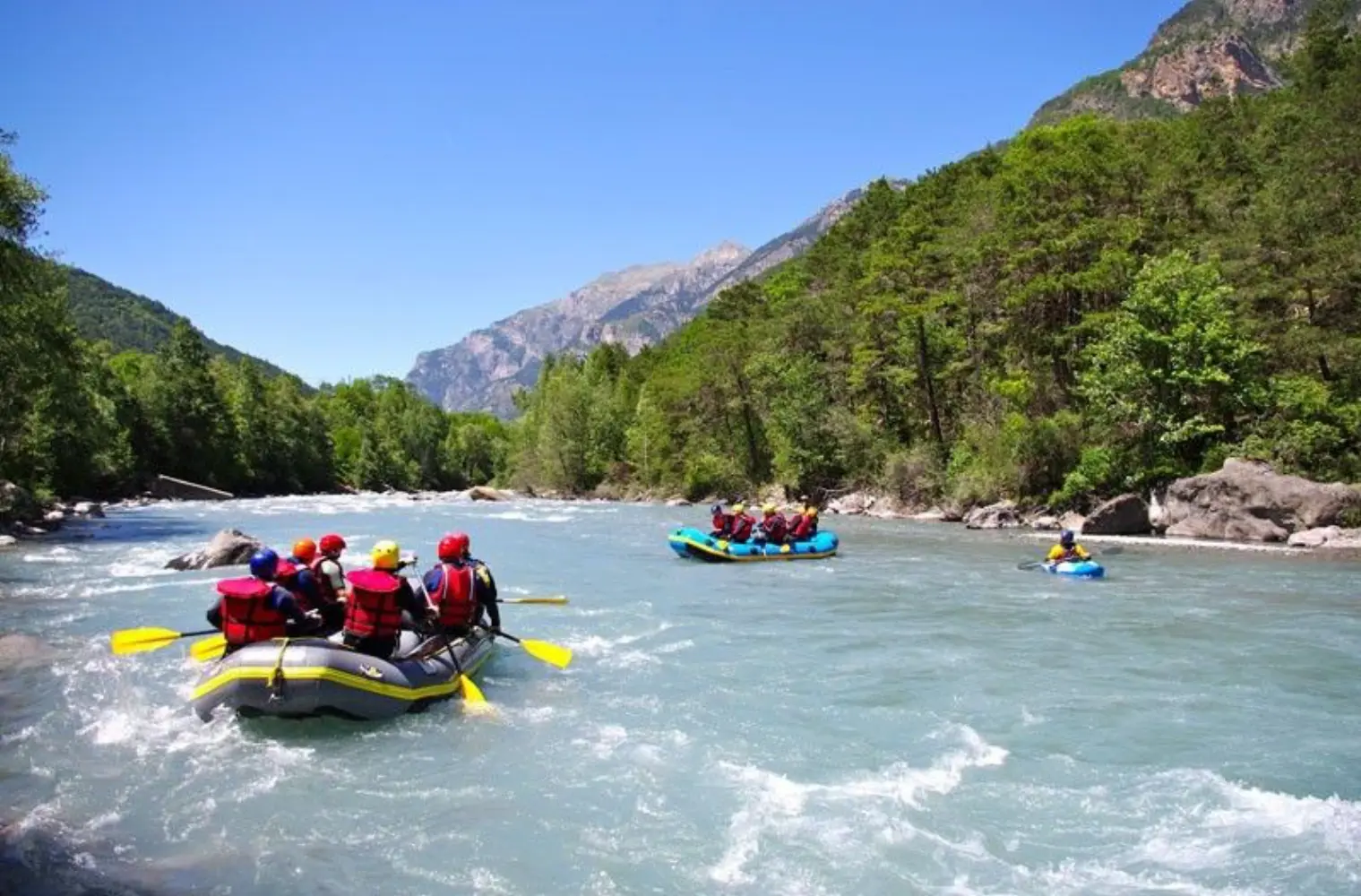 Oueds and Rios Rafting - MEOLANS-REVEL (Alpes-de-Haute-Provence)