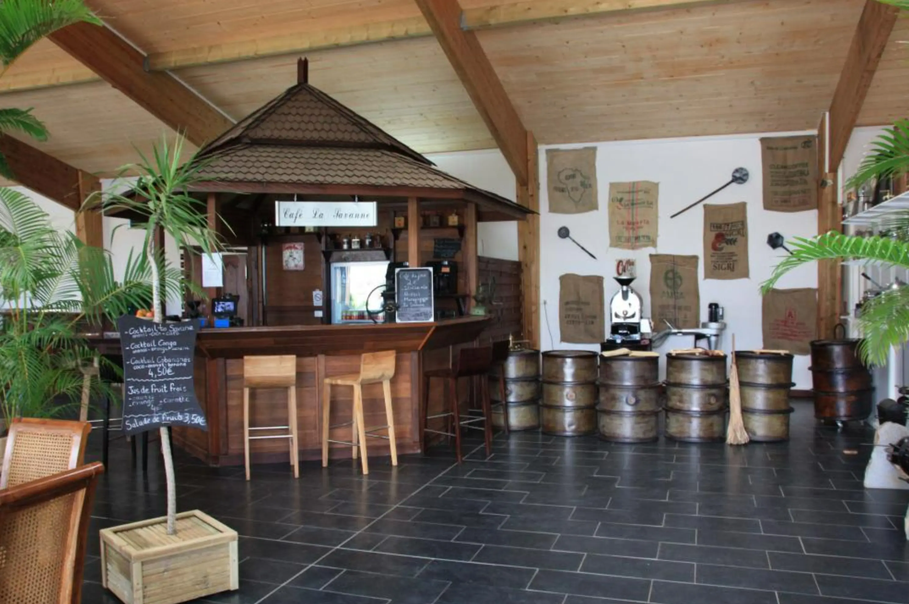 Le Domaine du café Grille - Saint-Pierre (La Réunion)