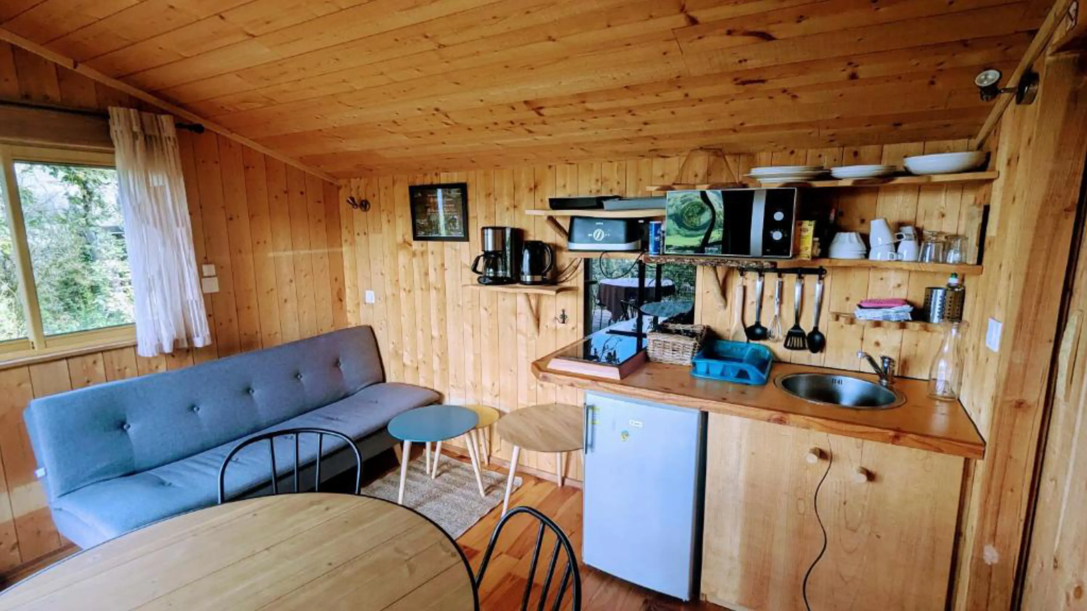 Cabanes et Lodges du Belvédère - Serrières-sur-Ain (Ain)