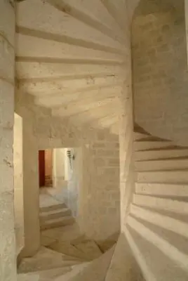 Château De Goudourville - Escalier à vis Renaissance 