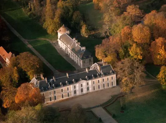 Château de Brou - Vue du ciel