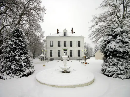Hostellerie Le Châtel - en hiver