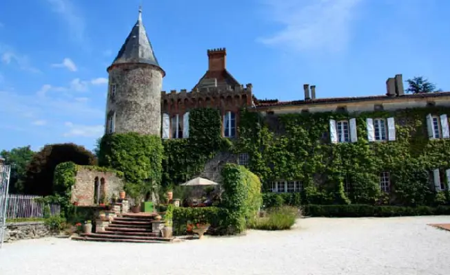 Château de Croisillat - Façade du château