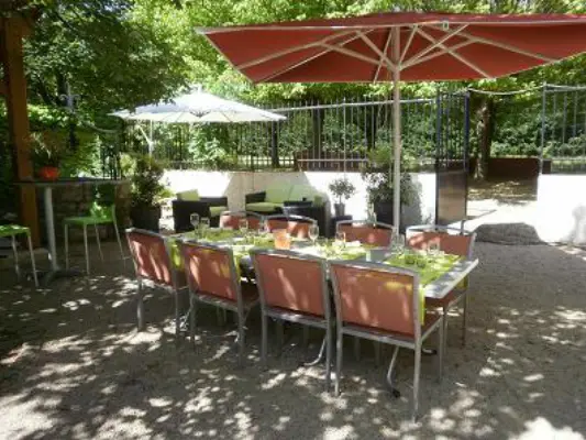 Restaurant le Jardin Gourmand - Terrasse