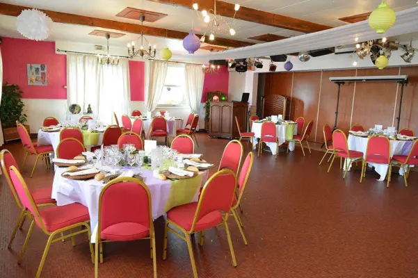 Le Royam - Salle configuration banquet