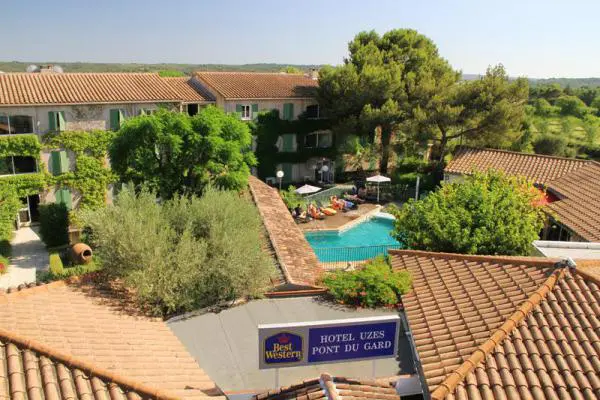 Logis Hotel Uzès Pont du Gard - Lugar para seminarios en Uzès (30)