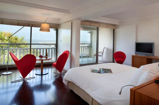 Hotel Anne de Bretagne - Zimmer mit Meerblick