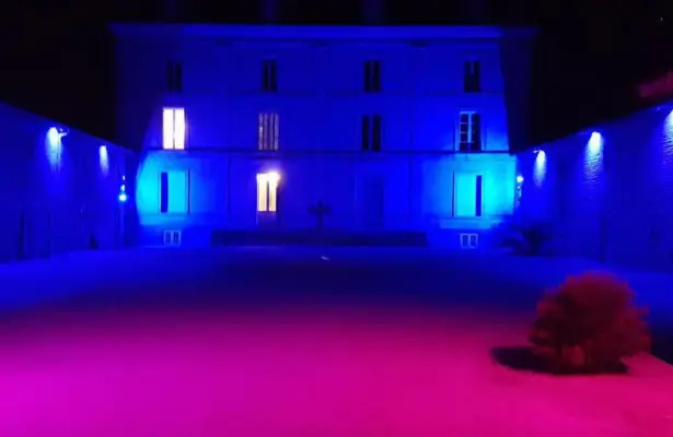 Château de La Bône - De nuit