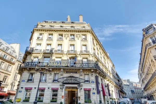 Hotel Normandy Le Chantier - Facade of the establishment
