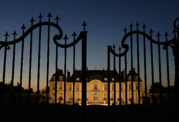 Château de la Motte Tilly - vue de nuit