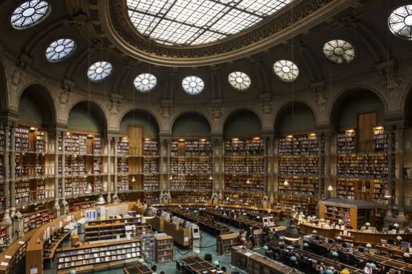 Richelieu Library in Paris
