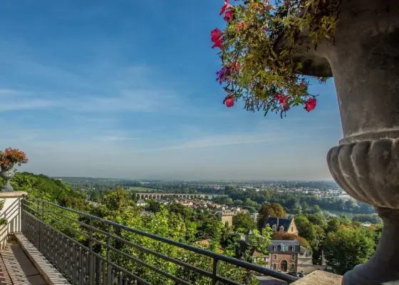 Le Pavillon Henri IV - Terrasse panoramique