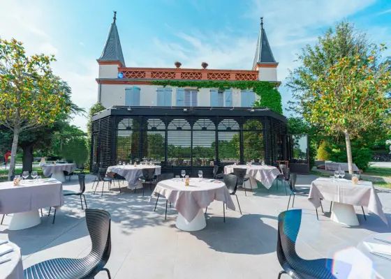 Le Manoir du Prince - Terrasse du restaurant