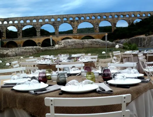 Site du Pont du Gard - Banquet