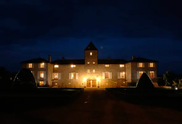 Château de Besseuil - vue de nuit