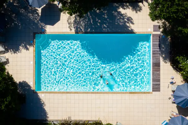 Eco-Domaine La Fontaine - Eco-Domaine La Fontaine, piscine extérieure chauffée en saison