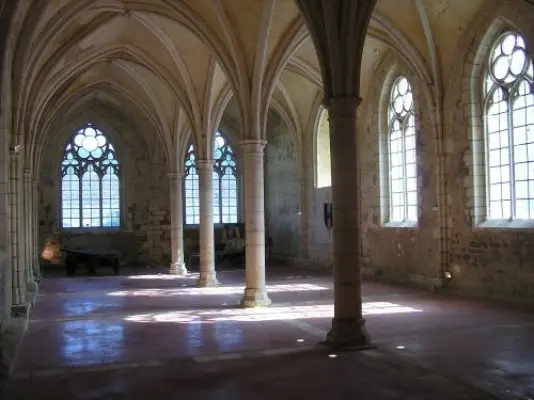 Abbaye de Reigny - Réfectoire des moines